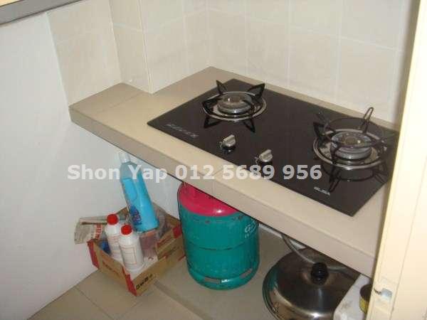 tiled-top for gas hob