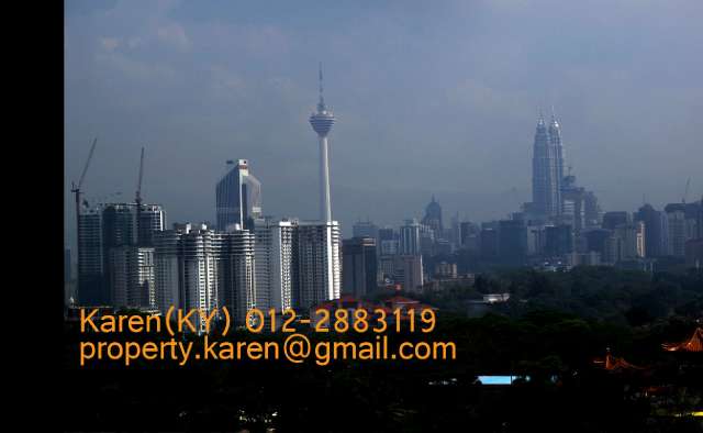 view from balcony