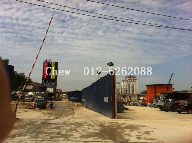 New LRT station contruction site