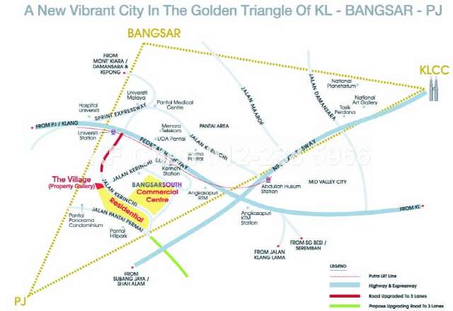 Golden Triangle of KL - Bangsar - Petaling Jaya