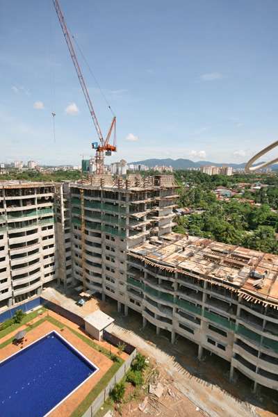 Block D - Under Construction stage