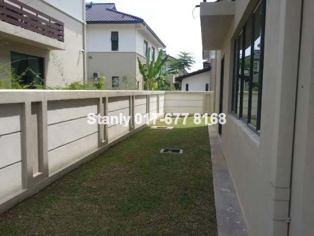 Back lawn