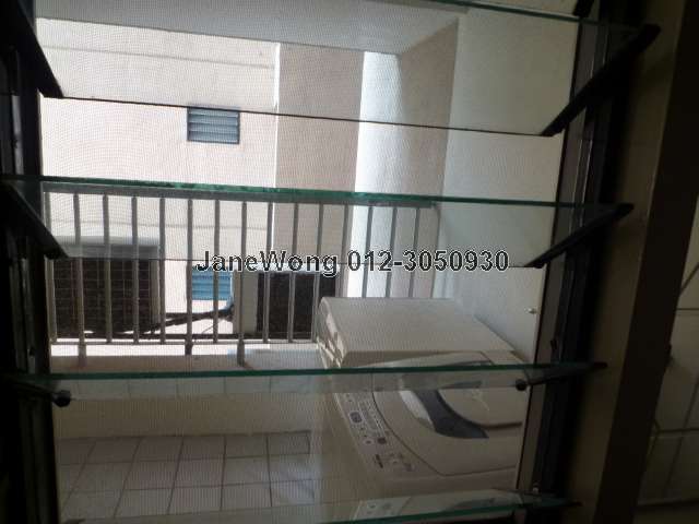 Launry area with washer and dryer
