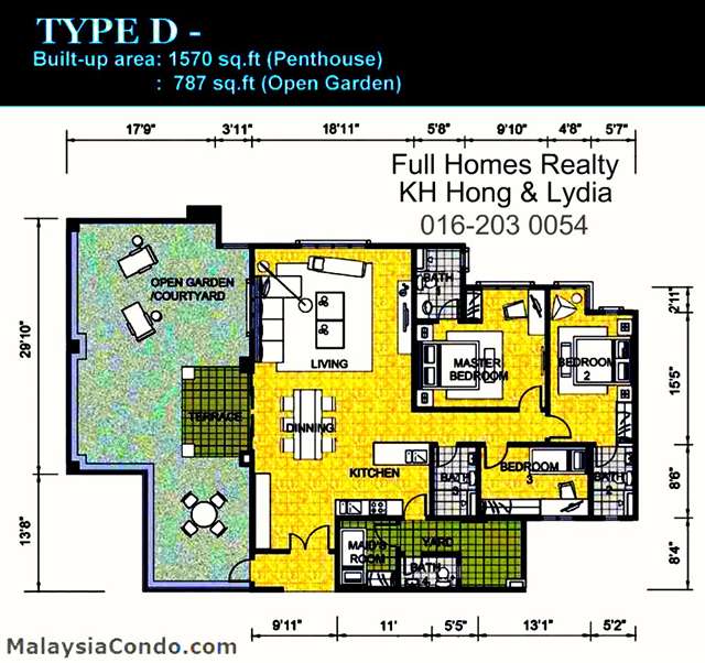 Penthouse Floor Plan