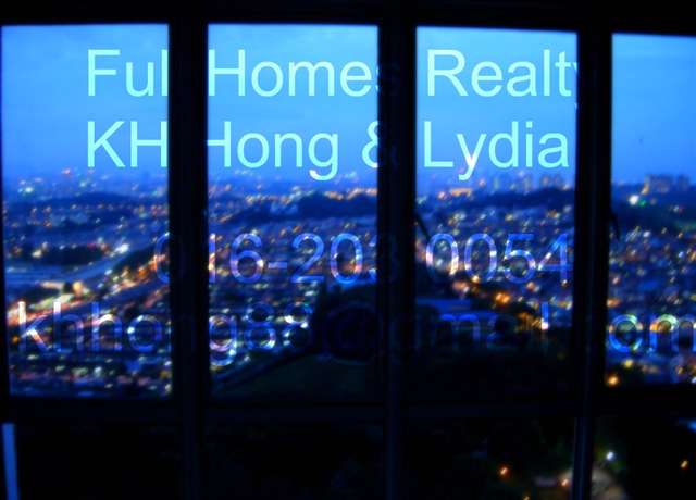 Romantic view of living room