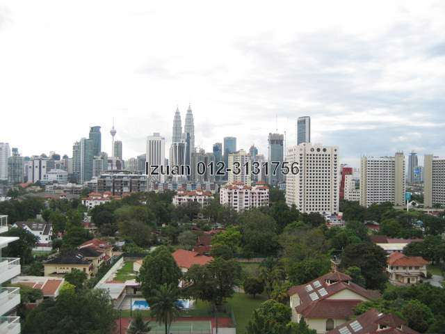 view from balcony