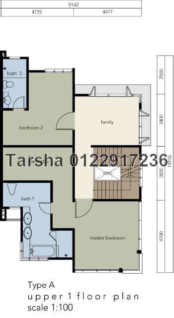 Upper Floor Plan