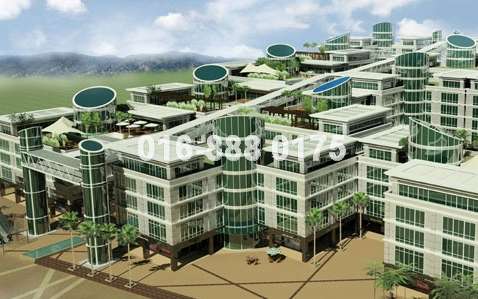 Green concept low density Garden Office