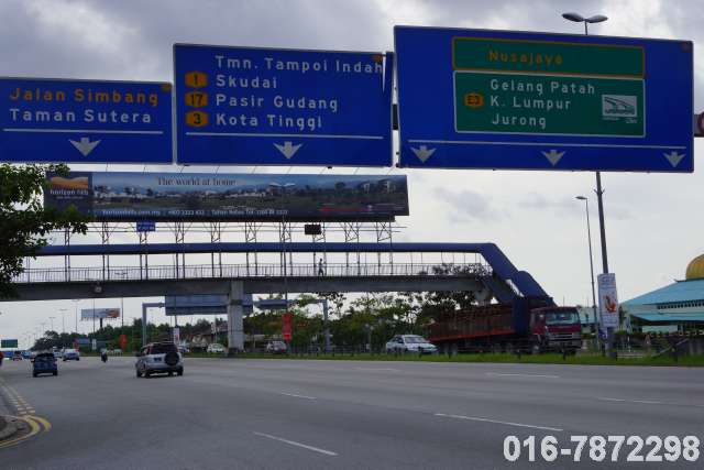 Facing main highway to Second Link, Singapore