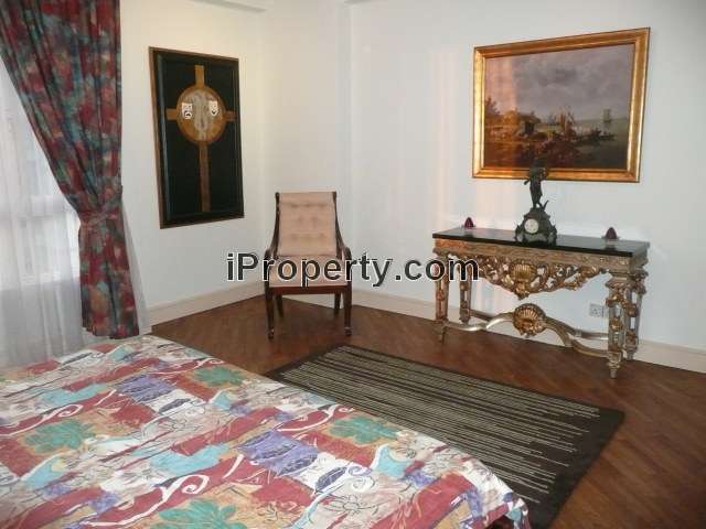 Master Bedroom with French and Italian Furnishings