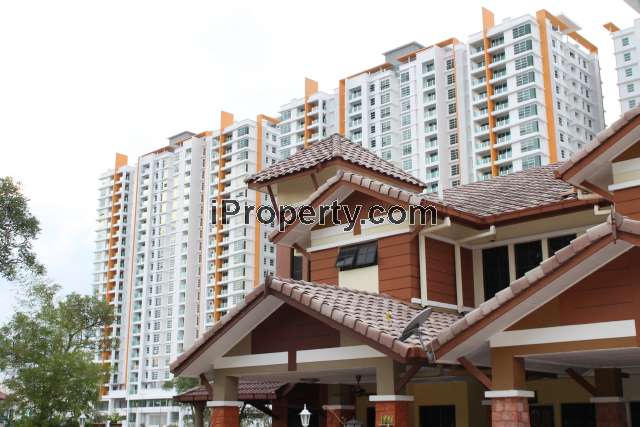 view of the zest from bandar kinrara 9 residential