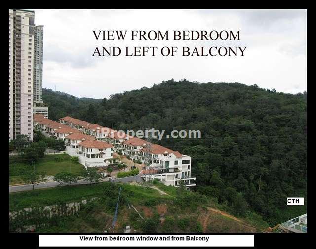View from Bedroom Window and Balcony