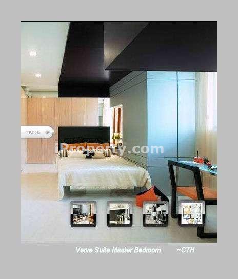 Verve Suite Large Master Bedroom with Study Area
