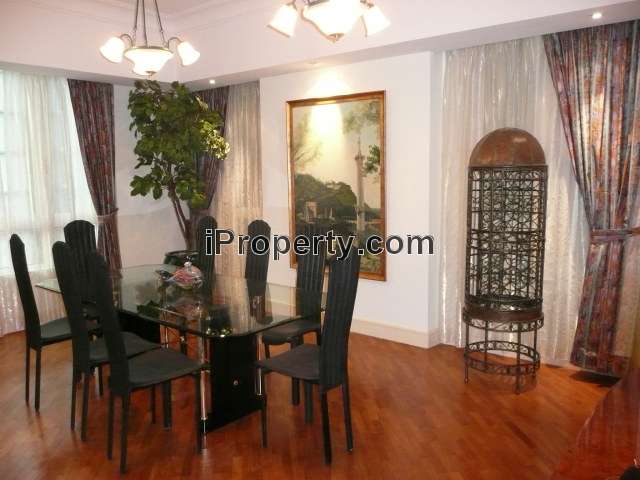 Dining Room with Fabulous Winerack