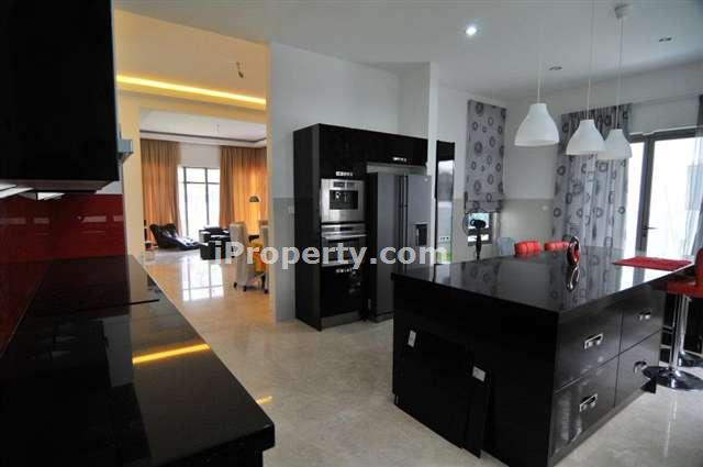 Open plan kitchen