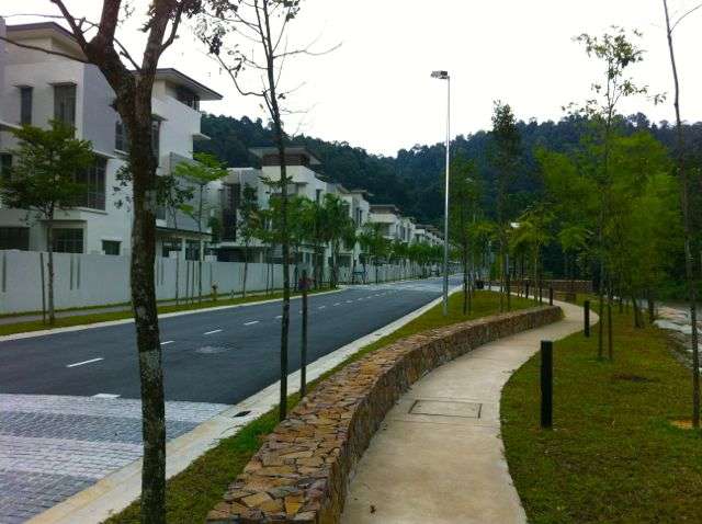 neighbouring houses