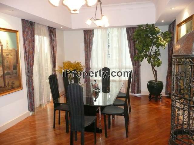 Dining Area with Italian Art