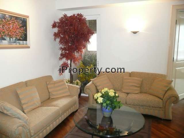 TV Room with contemporary furnishings