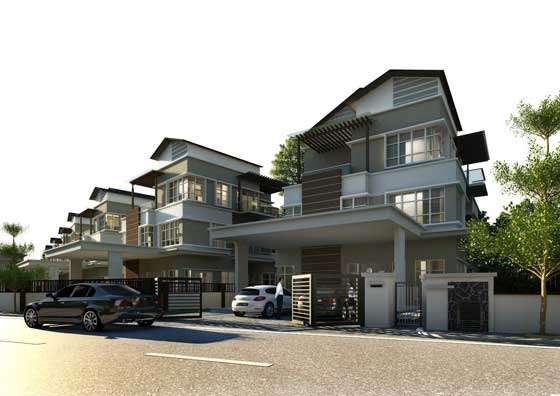 New Semi-detached House for Sale at Avenue 4 ( Bungalow & Semi-D ...