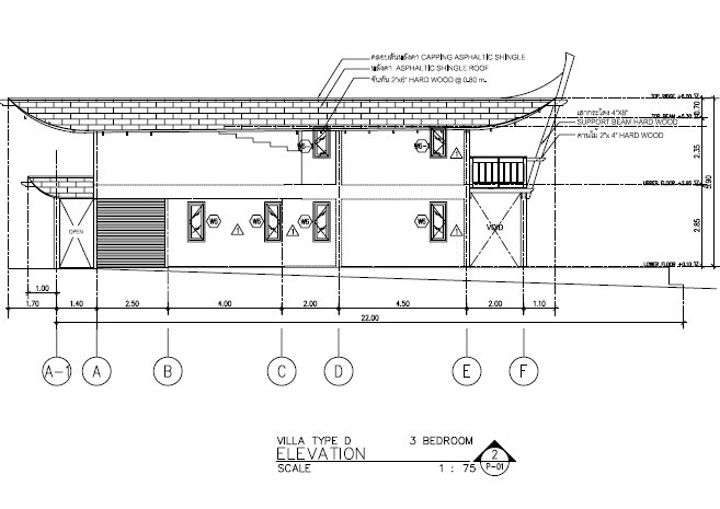 Type D Elevation 2 Type D Elevation 2